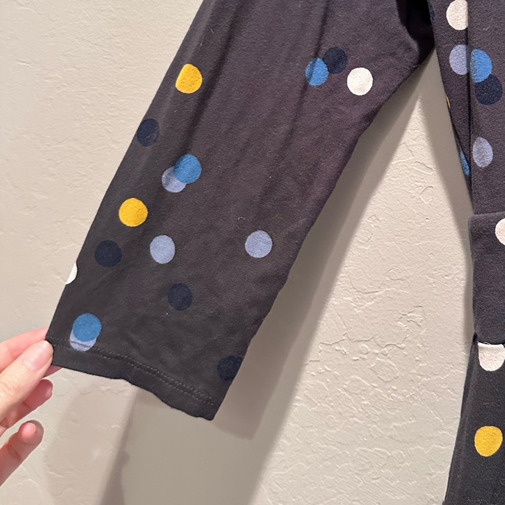 Boden Gray Polka Dot Marion Jersey Tunic Dress Size 6 Regular - Picture 4 of 8